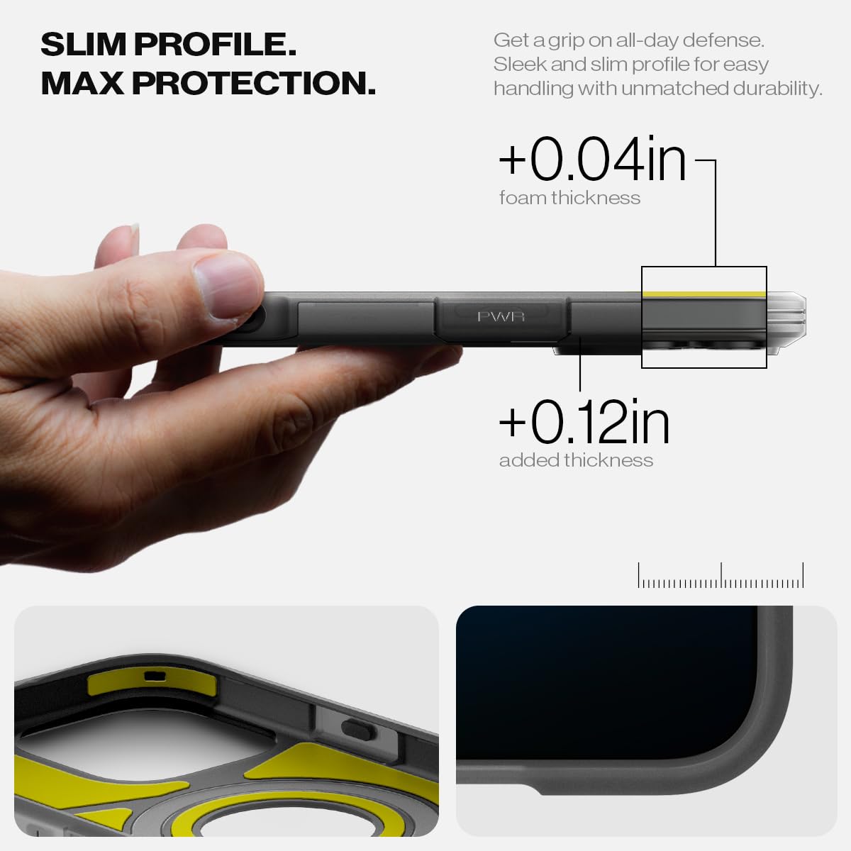 Spigen - Tough Armor T MagFit - MagSafe Compatible - Black