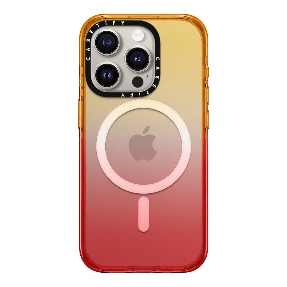 CASETiFY Impact iPhone 15 Pro Case [4X Military Grade Drop Tested / 8.2ft Drop Protection/Compatible with Magsafe] - Cotton Candy