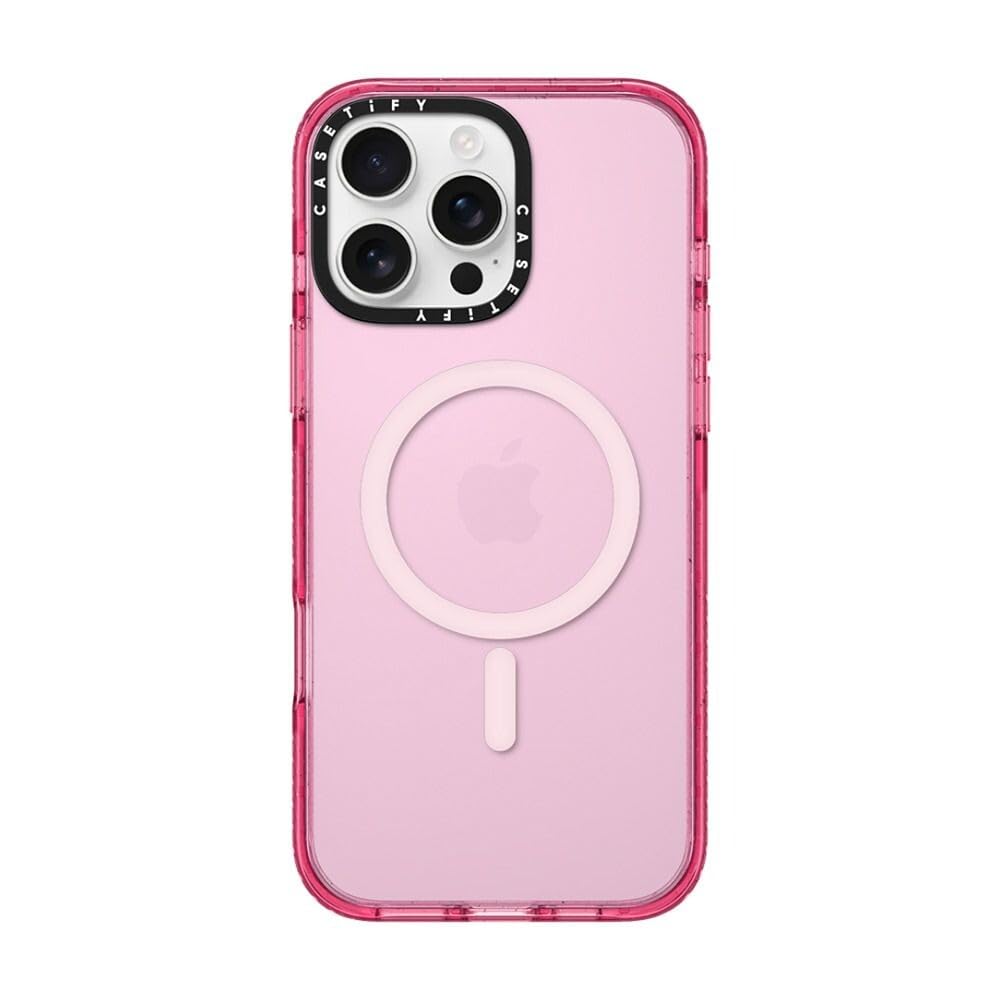 CASETiFY Impact iPhone 15 Pro Case [4X Military Grade Drop Tested / 8.2ft Drop Protection/Compatible with Magsafe] - Cotton Candy