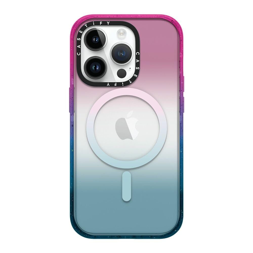 CASETiFY Impact iPhone 15 Pro Case [4X Military Grade Drop Tested / 8.2ft Drop Protection/Compatible with Magsafe] - Cotton Candy
