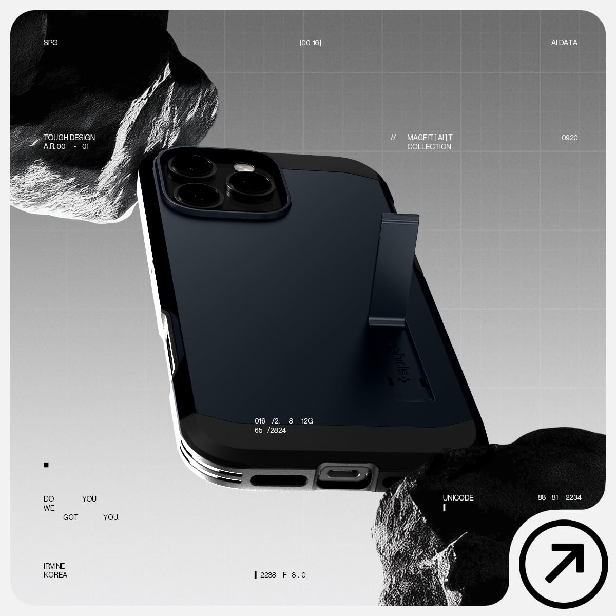 Spigen - Tough Armor T MagFit - MagSafe Compatible - Black