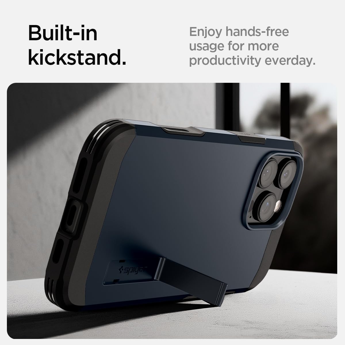 Spigen - Tough Armor T MagFit - MagSafe Compatible - Black