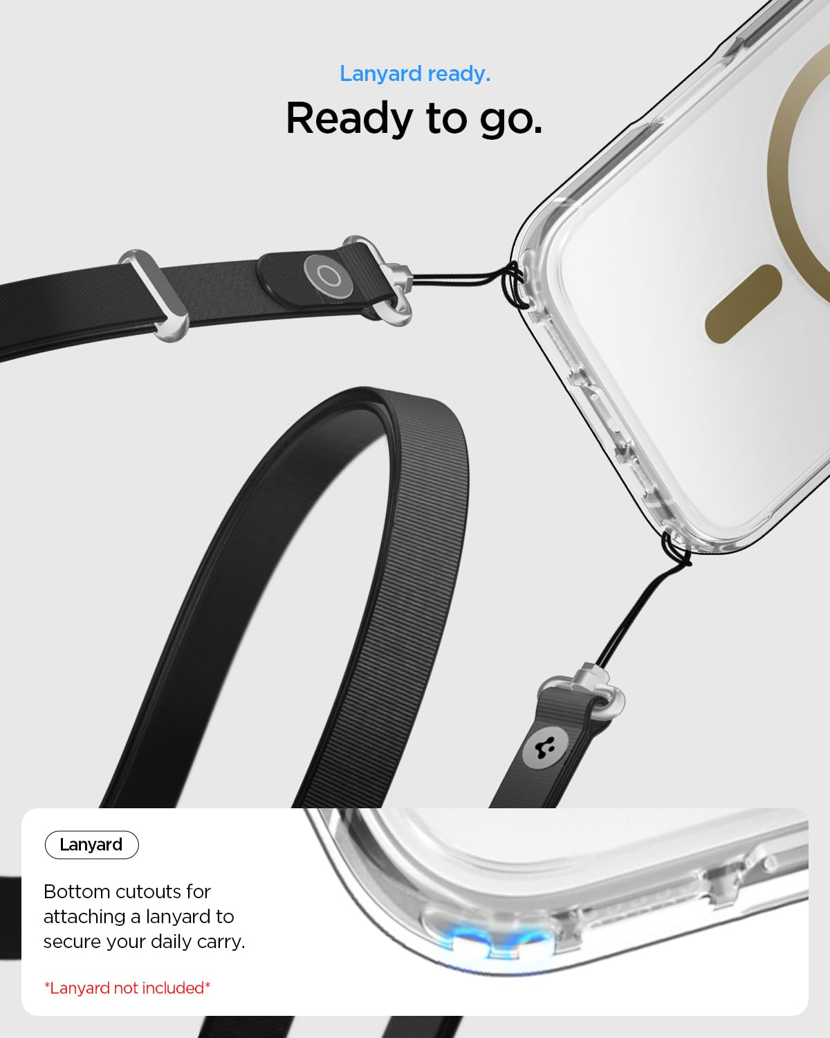 Spigen Case - Anti-Yellowing + MagSafe Compatible - Clear