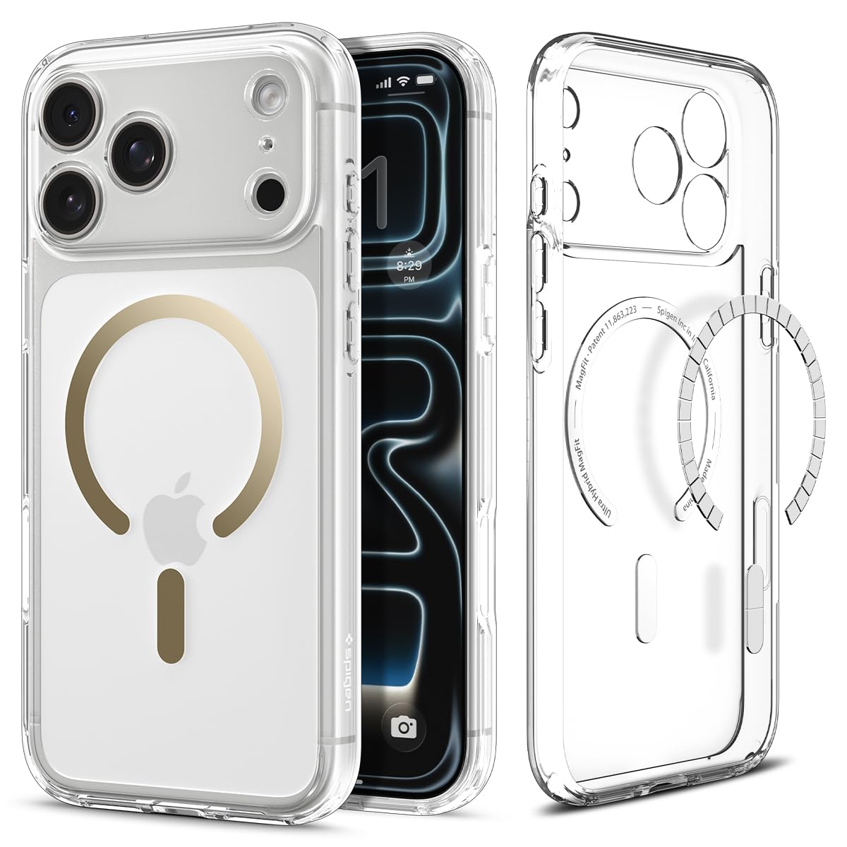 Spigen Case - Anti-Yellowing + MagSafe Compatible - Clear