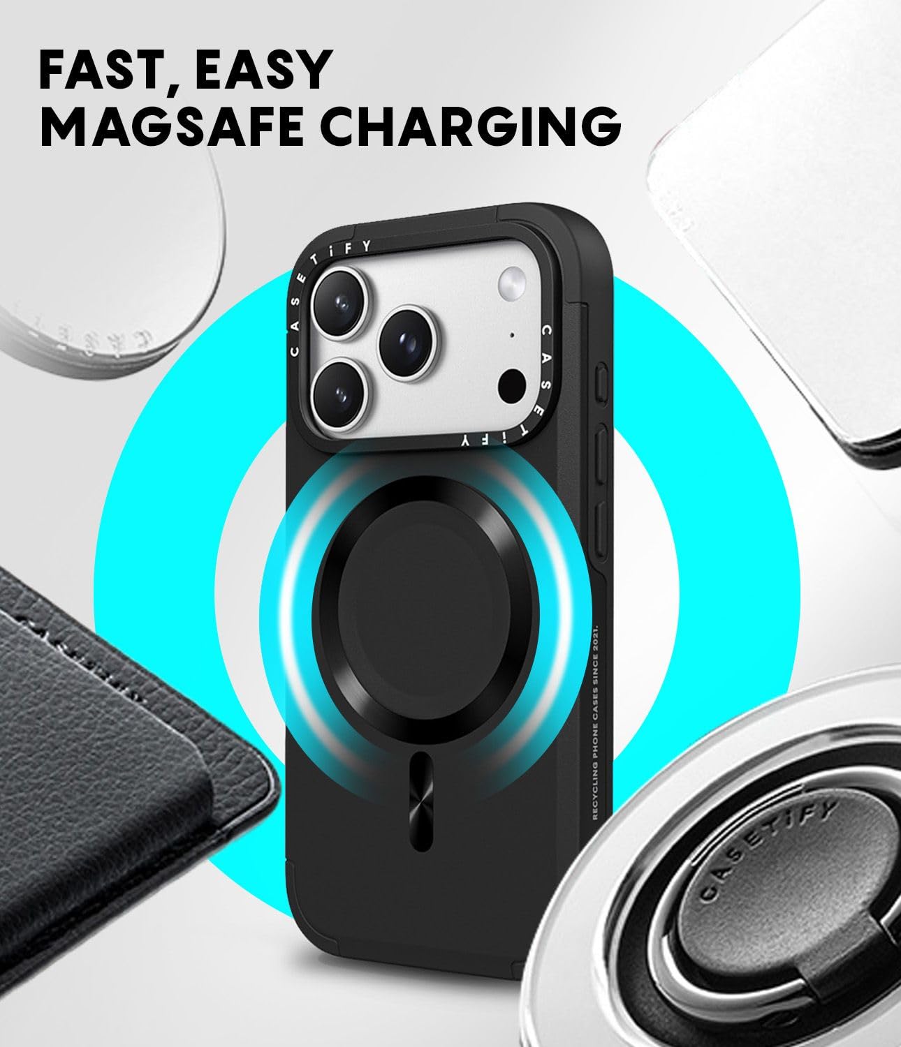 CASETiFY Force Case - MagSafe Compatible - Taupe