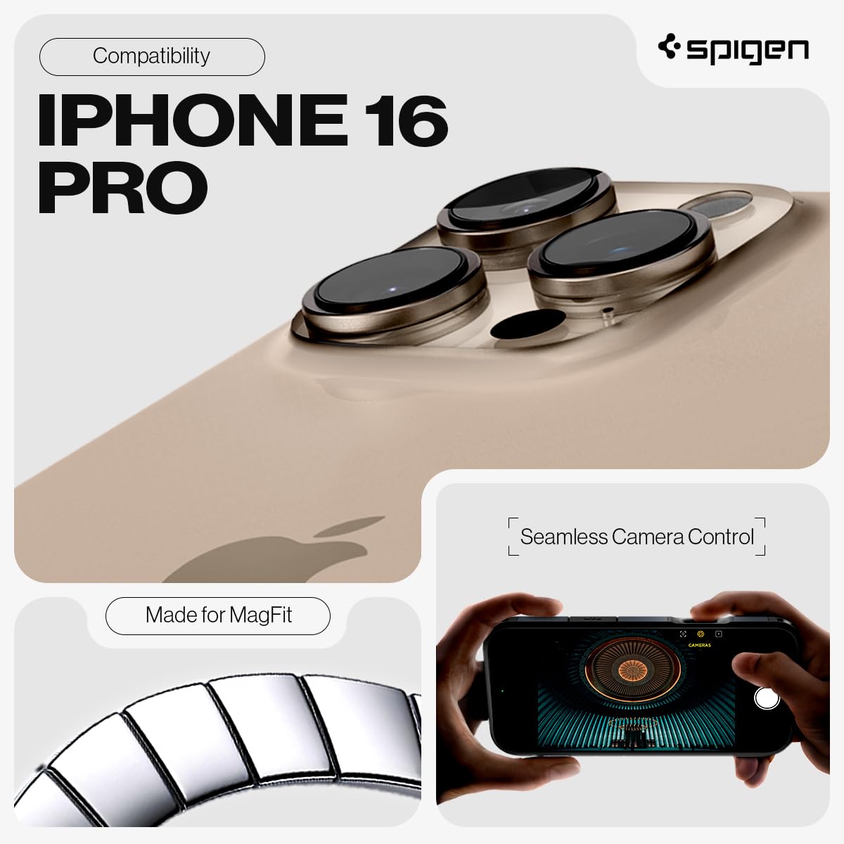 Spigen - Tough Armor T MagFit - MagSafe Compatible - Black