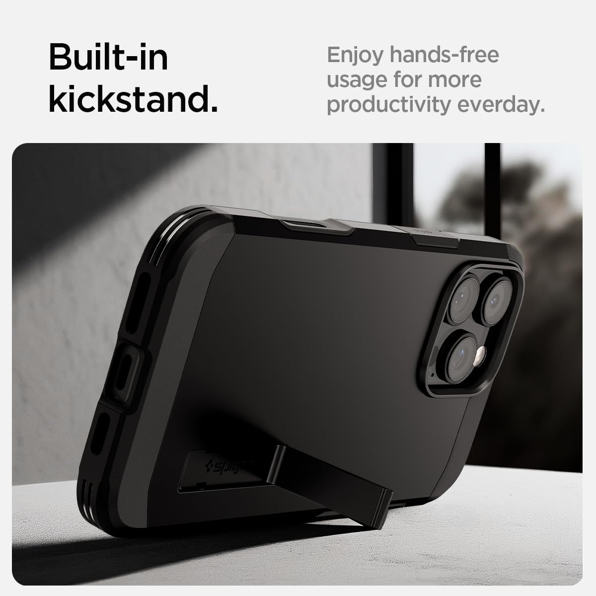 Spigen - Tough Armor T MagFit - MagSafe Compatible - Black